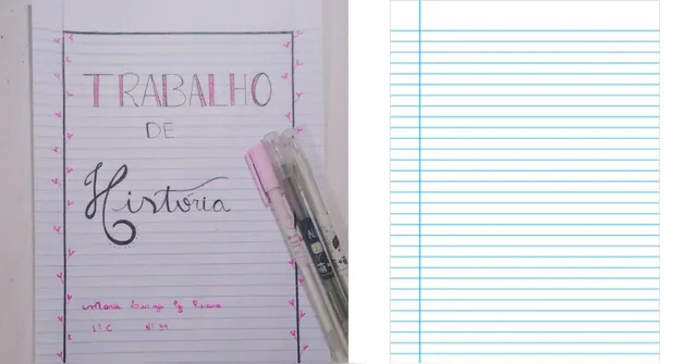 Imagem ilustrativa da notícia Tem papel com pauta? Como se viravam os alunos nos anos 80?