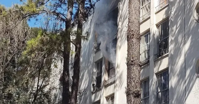 Imagem ilustrativa da notícia Incêndio atinge Casa do Estudante Universitário em Curitiba 