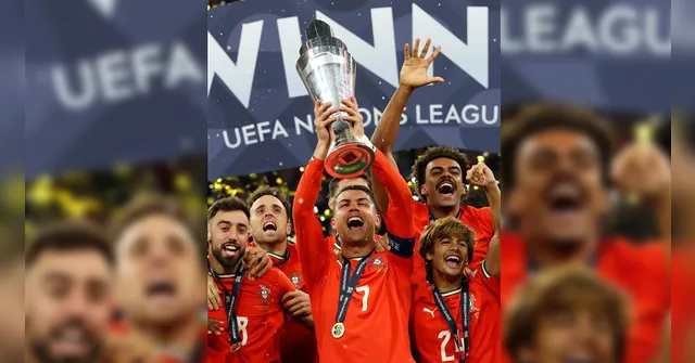 Imagem ilustrativa da notícia Portugal supera Espanha nos pênaltis e é bicampeão da Liga das Nações 