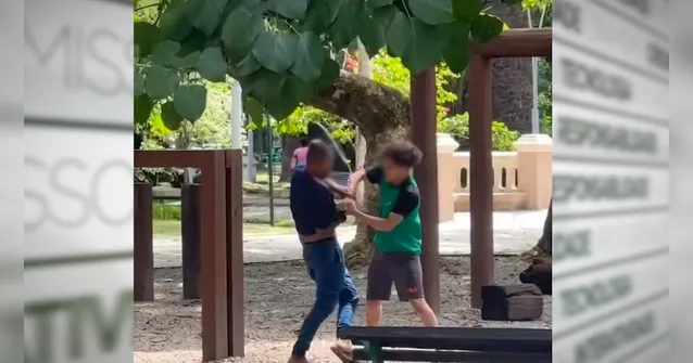 Imagem ilustrativa da notícia Jovem reage e luta contra assaltante em Belém