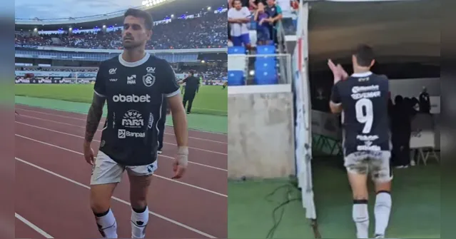 Imagem ilustrativa da notícia VÍDEO: Vizeu ironiza cobranças da torcida do Remo após jogo