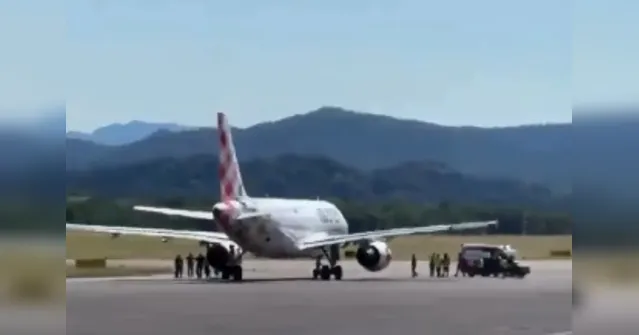 Imagem ilustrativa da notícia Homem morre sugado por motor de avião em aeroporto na Itália