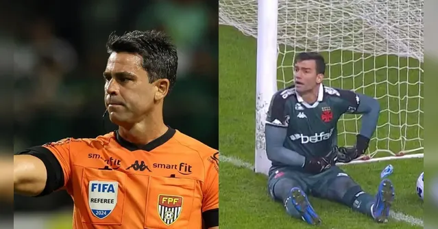 Imagem ilustrativa da notícia Vasco exige afastamento de árbitro que expulsou goleiro por cera