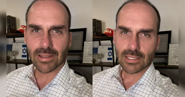Imagem ilustrativa da notícia VÍDEO: Eduardo Bolsonaro responde Silas Malafaia após ser chamado de 'babaca'