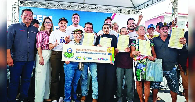 Imagem ilustrativa da notícia Pará entrega 40 mil títulos definitivos de terra 