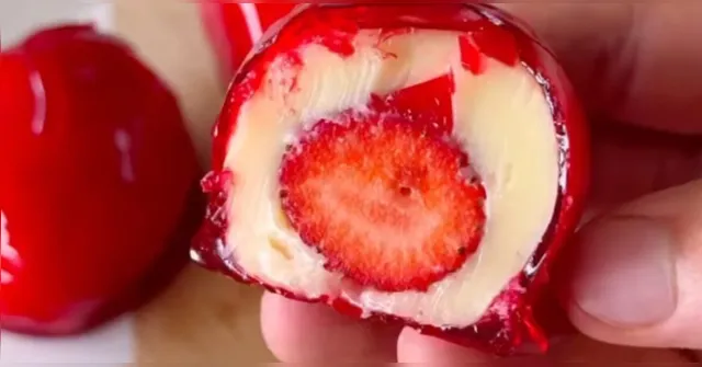 Imagem ilustrativa da notícia Morango do amor viraliza e dá dinheiro: veja como fazer a receita em casa