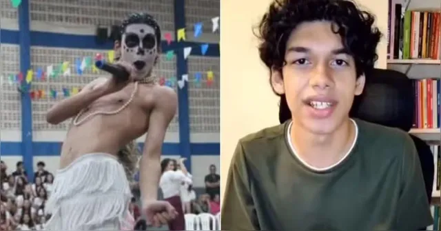 Imagem ilustrativa da notícia Desfile da Imperatriz terá aluno que viralizou como Ney Matogrosso
