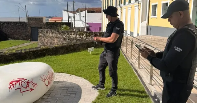 Imagem ilustrativa da notícia 3º suspeito de pichação em Belém é identificado pela PCPA