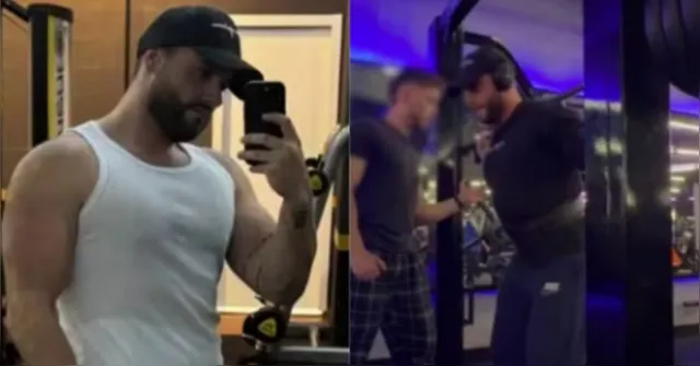 Imagem ilustrativa da notícia Vídeo: homem quebra as duas pernas durante agachamento na academia