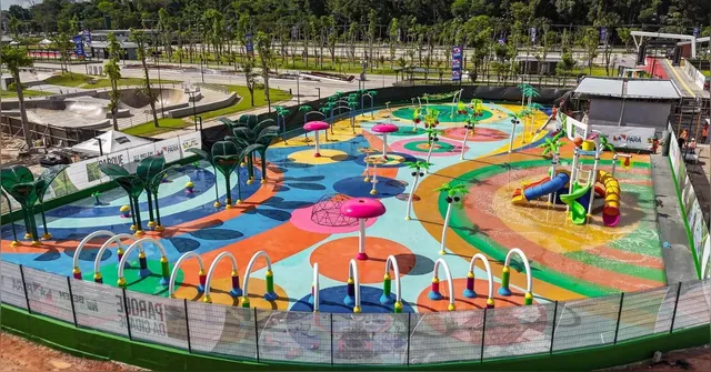 Imagem ilustrativa da notícia Nova atração do Parque da Cidade leva diversão e alegria às crianças