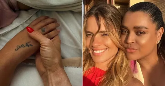 Imagem ilustrativa da notícia Carolina Dieckmann publica fotos de últimos momentos de Preta Gil
