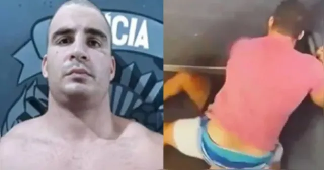 Imagem ilustrativa da notícia Foto mostra ex-jogador agredido na prisão após dar socos em mulher