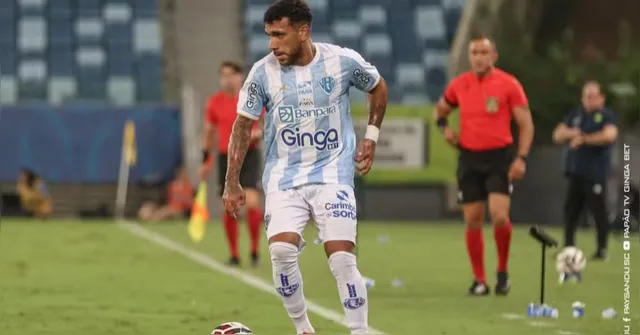 Imagem ilustrativa da notícia Petterson volta a ganhar chance no Paysandu e Claudinei avalia