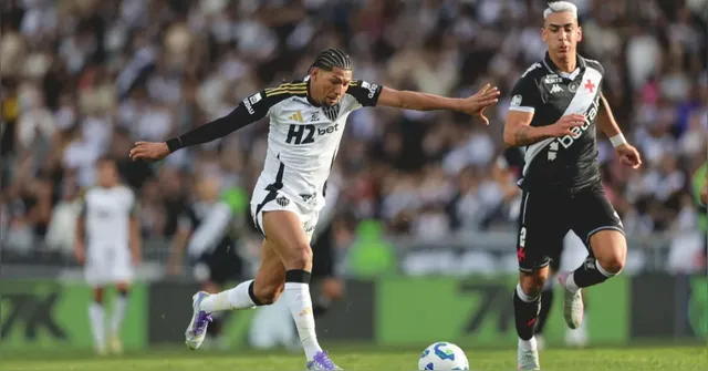 Imagem ilustrativa da notícia Gabriel Menino faz gol mais rápido: Vasco e Atlético empatam