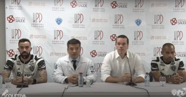Imagem ilustrativa da notícia Paysandu: Matheus Vargas passa por cirurgia e médico cita protocolo