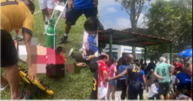 Imagem ilustrativa da notícia Homem sofre mal súbito durante partida de futebol em Ananindeua