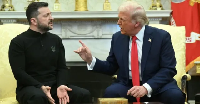 Imagem ilustrativa da notícia Trump convida líderes europeus para reunião com Zelensky nos EUA