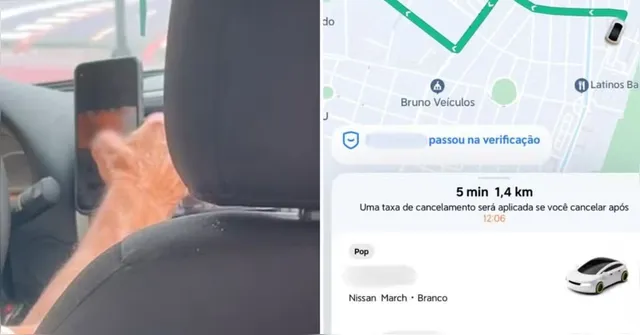 Imagem ilustrativa da notícia Motorista de app é flagrado vendo pornô enquanto menor estava no carro
