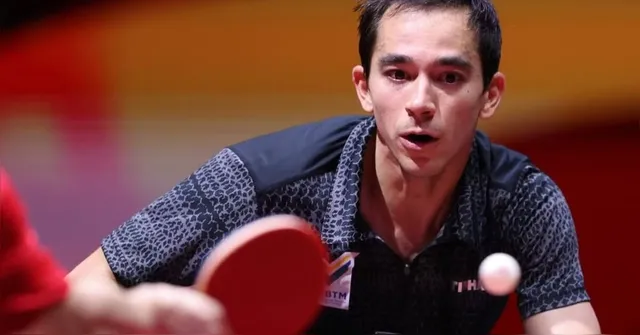 Imagem ilustrativa da notícia Hugo Calderano vence chinês e avança às oitavas do Europe Smash