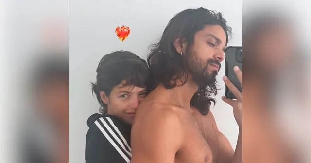 Imagem ilustrativa da notícia Rodrigo Simas publica foto nu ao lado de Agatha Moreira