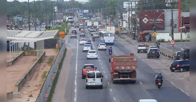 Imagem ilustrativa da notícia BR-316: acompanhe ao vivo como está o trânsito na saída de Belém