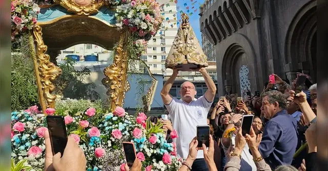 Imagem ilustrativa da notícia Imagem peregrina leva devoção do Círio de Nazaré ao Rio de Janeiro