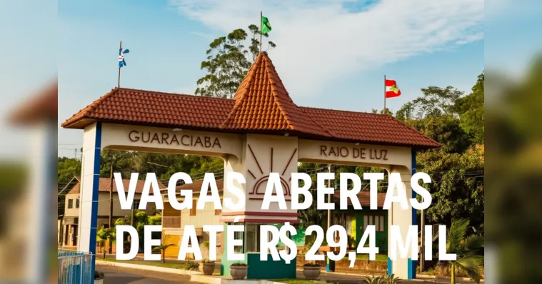 Imagem ilustrativa da notícia Prefeitura em SC abre vagas de até R$ 29,4 mil para médio e fundamental