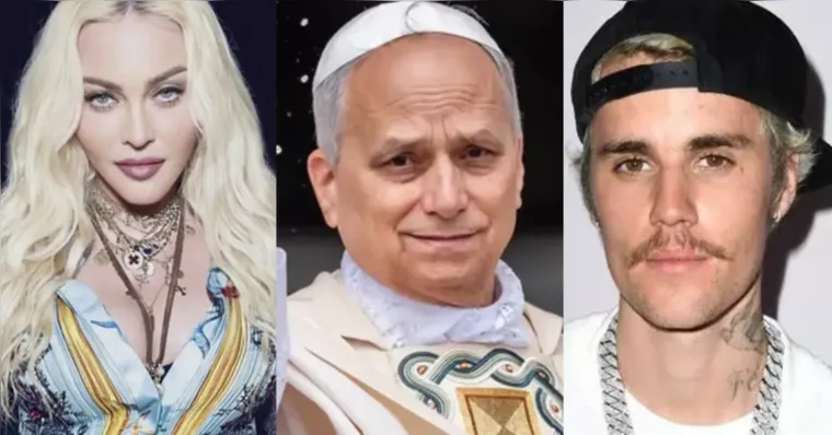 Imagem ilustrativa da notícia Papa Leão XIV é parente distante de Madonna e Justin Bieber