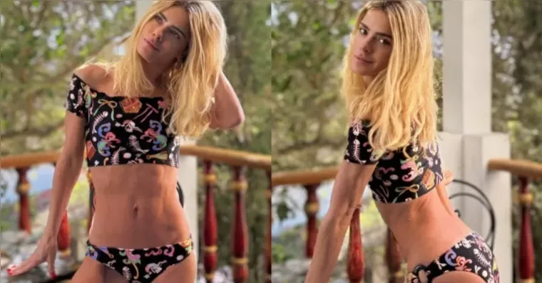 Imagem ilustrativa da notícia Carolina Dieckmmann surge de cropped e encanta seguidores