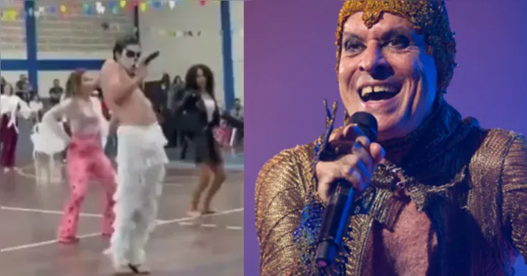 Imagem ilustrativa da notícia Ney Matogrosso se emociona com performance de adolescente