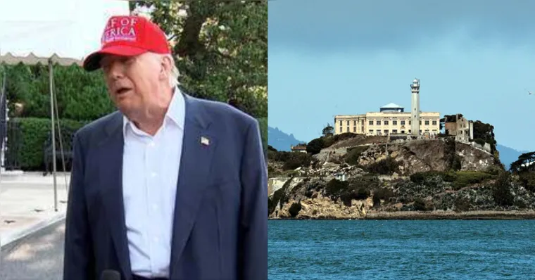 Imagem ilustrativa da notícia Trump inaugura "Alcatraz dos jacarés, nova prisão para imigrantes 