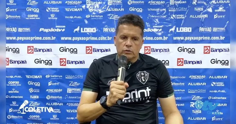 Imagem ilustrativa da notícia Claudinei Oliveira destaca garra do Paysandu após empate