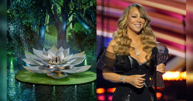Imagem ilustrativa da notícia Palco flutuante onde Mariah Carey se apresentará já está em Belém