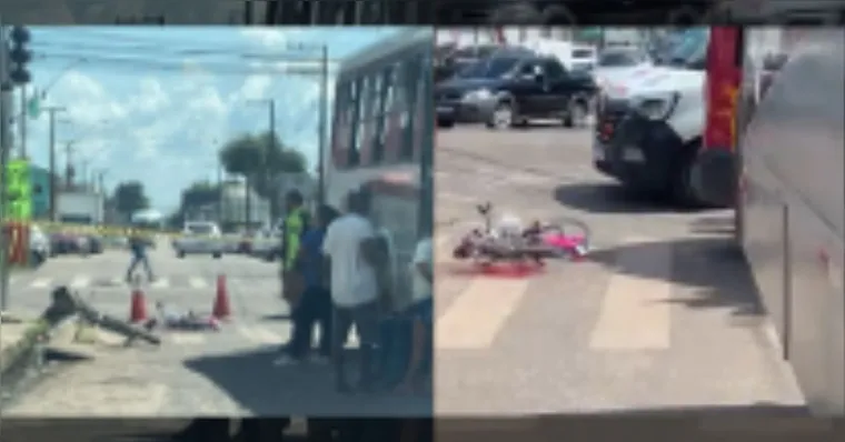Imagem ilustrativa da notícia Criança morre atropelada por ônibus escolar em Castanhal