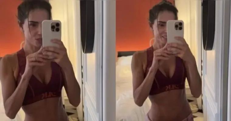 Imagem ilustrativa da notícia Deborah Secco confessa esforço para manter corpo definido