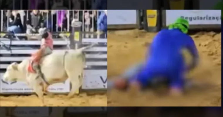 Imagem ilustrativa da notícia Paraense morre pisoteado na cabeça por touro em rodeio no MT