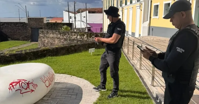 Imagem ilustrativa da notícia 3º suspeito de pichação em Belém é identificado pela PCPA