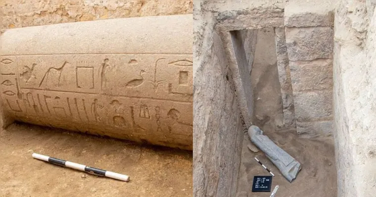 Imagem ilustrativa da notícia 'Porta do Juízo Final' é descoberta em tumba de príncipe egípcio