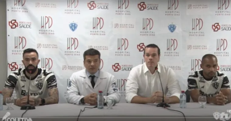 Imagem ilustrativa da notícia Paysandu: Matheus Vargas passa por cirurgia e médico cita protocolo