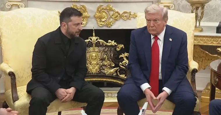 Imagem ilustrativa da notícia Zelensky e Trump retomam diálogo por acordo de paz na Ucrânia