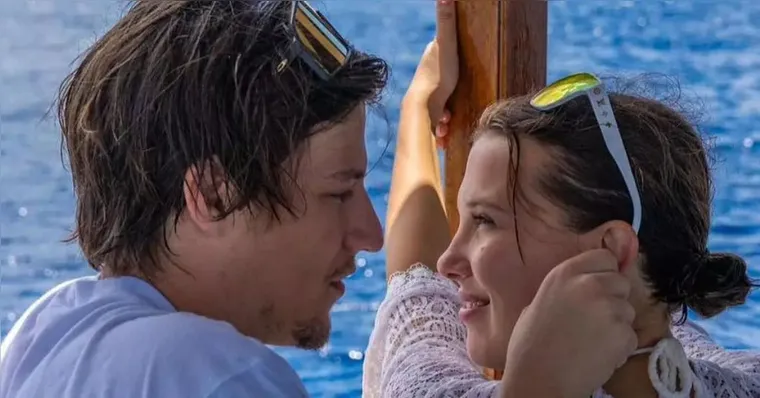 Imagem ilustrativa da notícia Millie Bobby Brown anuncia chegada da 1ª filha com Jake Bongiovi