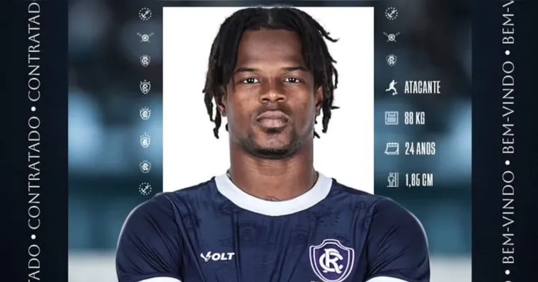 Imagem ilustrativa da notícia Clube do Remo confirma contratação do atacante Eduardo Melo