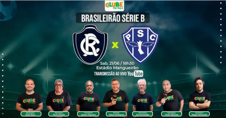 Imagem ilustrativa da notícia Tem jogo no DOL e na Clube: ouça o Re-Pa da Série B ao vivo