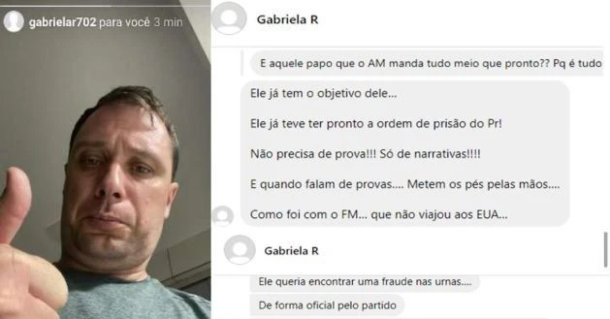 Nos áudios e prints entregues ao STF, Cid se queixa da condução dos depoimentos à Polícia Federal (PF).