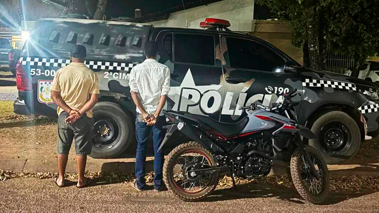 Ambos os envolvidos foram encaminhados à Delegacia de Polícia Civil de Redenção, onde foram autuados em flagrante pelo crime de receptação