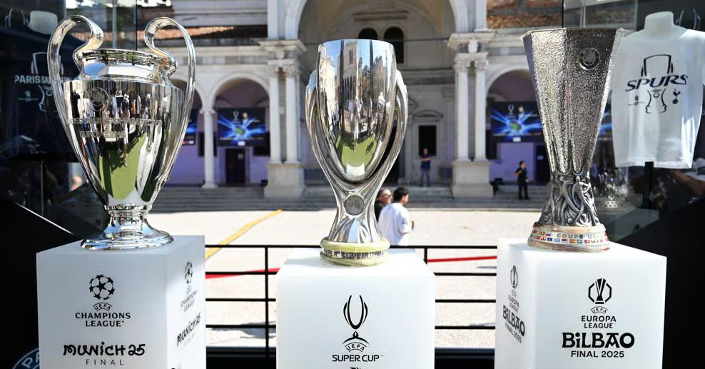 PSG e Tottenham decidem a Supercopa da Europa