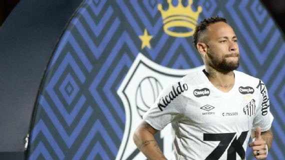 Imagem ilustrativa da notícia: Neymar renova contrato com o Santos. Veja os valores até quando