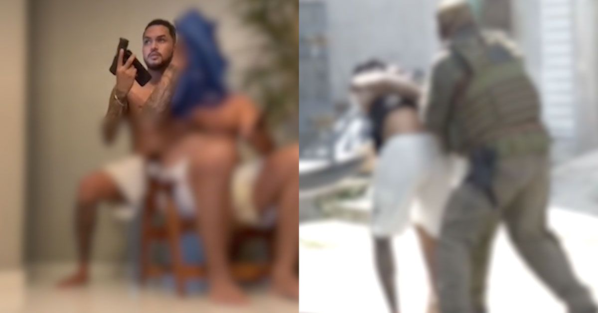 Imagem ilustrativa da notícia: VÍDEO: Quem é o 'bandido da live' que fez família refém em Ananindeua