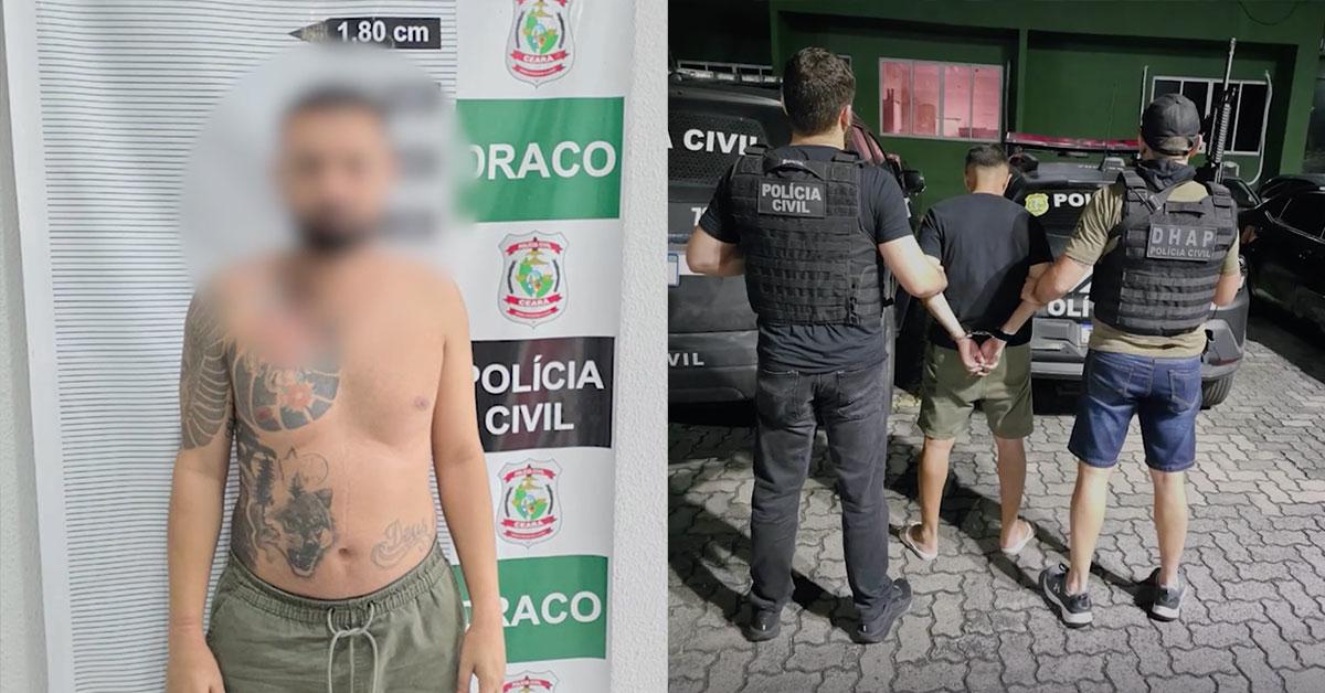 Imagem ilustrativa da notícia: VÍDEO: Paraense envolvido em tentativa de homicídio de PM é preso em Fortaleza