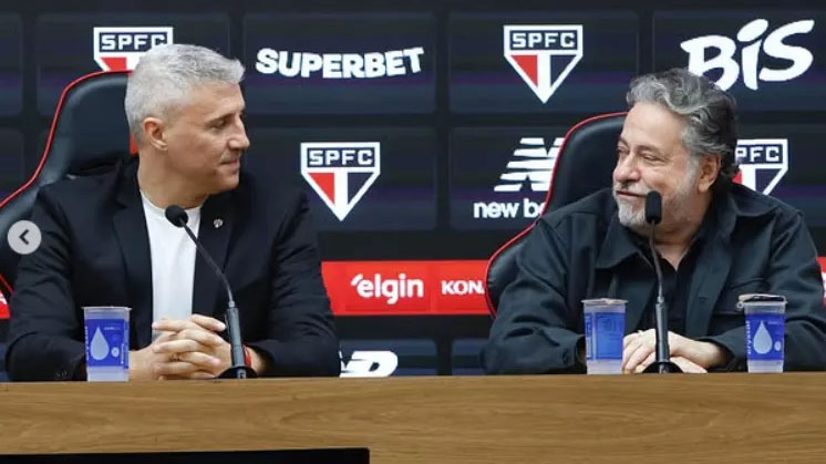 Esta é a segunda passagem de Crespo pelo São Paulo. Ele comandou o tricolor Paulista durante nove meses em 2021
